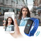 TLW B1 Plus Fitness Tracker 0.96 inch Color Screen Bluetooth 4.0 Wristband Smart Bracelet, IP67 Waterproof, Support Sports Mode / Heart Rate Monitor / Sleep Monitor / Information Reminder, B1 Black, B1 Blue, B1 Red – Waterproof, Bluetooth