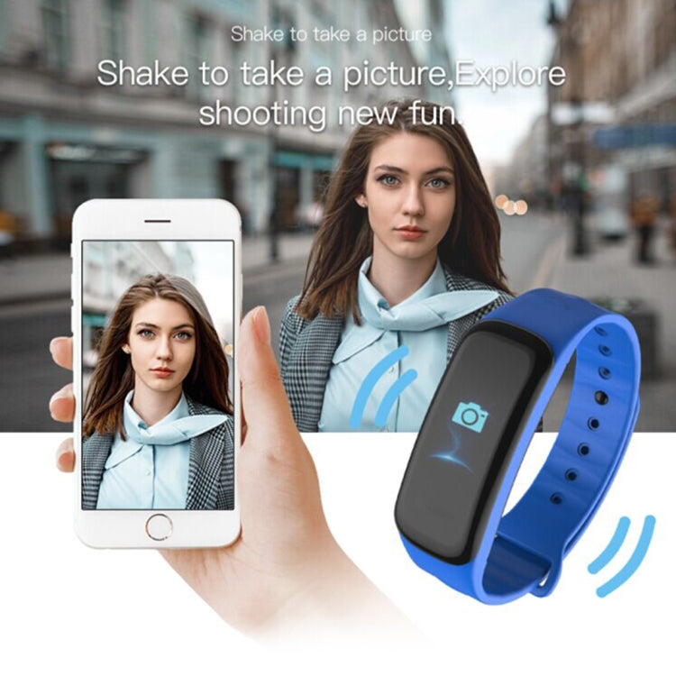 TLW B1 Plus Fitness Tracker 0.96 inch Color Screen Bluetooth 4.0 Wristband Smart Bracelet, IP67 Waterproof, Support Sports Mode / Heart Rate Monitor / Sleep Monitor / Information Reminder, B1 Black, B1 Blue, B1 Red – Waterproof, Bluetooth