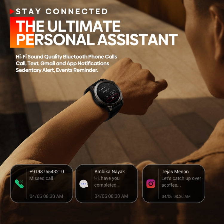 Smart Watch – 1.43" Screen, IP68 Waterproof, Bluetooth Call