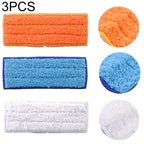 3 PCS Reusable Replacement Microfiber Mopping Cloth Wet Rag for iRobot Braava jet240 / 241 Default Title