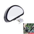 Rear View Blind Spot Mirror Universal Adjustable Wide Angle Auxiliary Mirror, Rear View Blind Spot Mirror Rear View Blind Spot Mirror Black