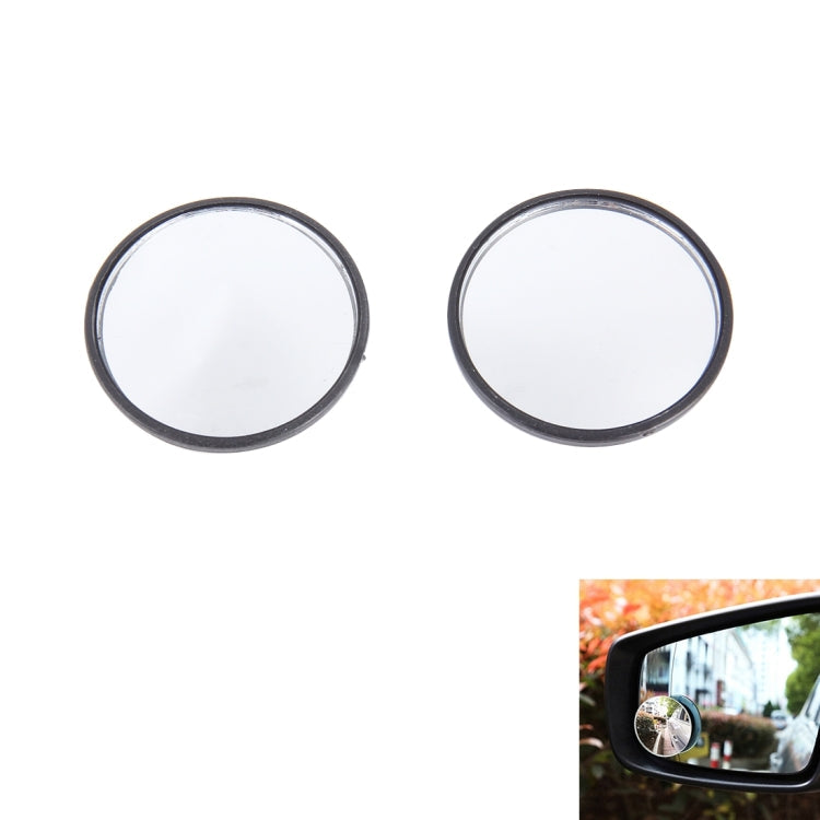 Car Blind Spot Rear View Wide Angle Mirror, Diameter: 5.3cm, 5.3cm Rear View Wide Angle Mirror 5.3cm Rear View Wide Angle Mirror