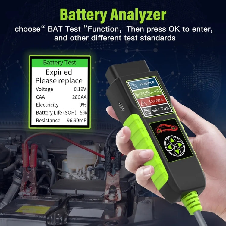TopDiag BT400 4 in 1 Car Battery Intelligent Analyzer Diagnostic Instrument, TopDiag BT400 – Durable Build, Easy to Use
