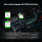 TopDiag P100 Car Circuit Intelligent Analyzer Diagnostic Instrument, Cable Length: 10m, TopDiag P100 10m – Durable Build, Easy to Use