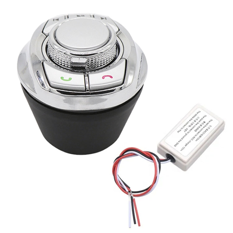 Multifunctional Car Cup Holder Wireless Knob Button Steering Wheel Button Remote Control without Light, without Light without Light