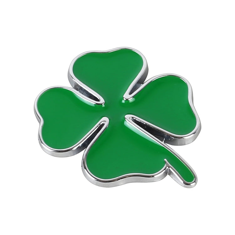 Four Leaf Clover Luck Symbol Badge Labeling Sticker Styling Car Decoration, Size: 4x3x0.3cm, Size: 4x3x0.3cm Size: 4x3x0.3cm