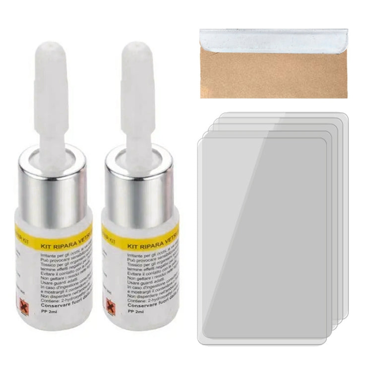 2 in 1 3ml Paintless Dent Removal Car Window Windshield Repair Fluid with Tool, 2 in 1 Repair Fluid (Black), 2 in 1 Repair Fluid (White) – Durable Build, Easy to Use 2 in 1 Repair Fluid (White) White