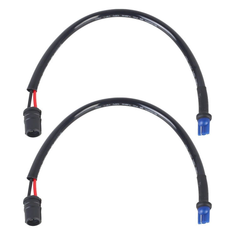 2pcs Car T10 LED Bulb Extension Cable, Type 3 Type 3