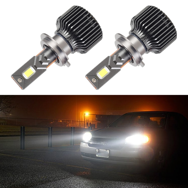 K11 1 Pair H7 12V / 85W / 6000K / 9000LM Car LED Headlight, H7 H7