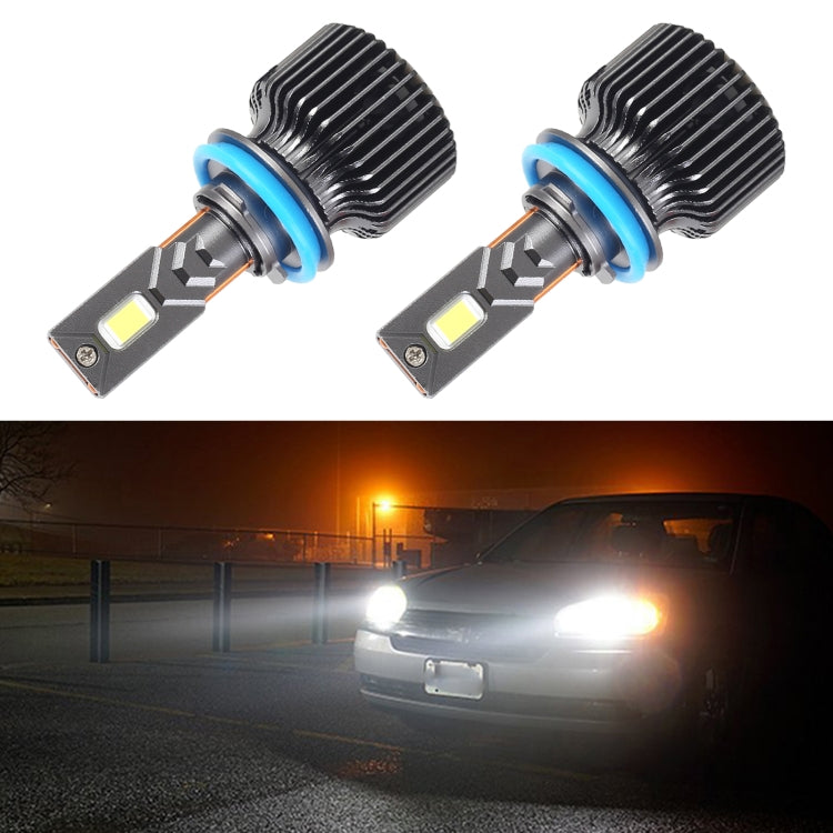 K11 1 Pair H11 12V / 85W / 6000K / 9000LM Car LED Headlight, H11 H11