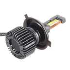 K11 1 Pair H4 12V / 75W / 6000K / 9000LM Car LED Headlight, H4