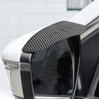 Car Rear View Mirror Rain Eyebrow Cover Catering Mirror PVC Carbon Fiber Pattern Rain Shield, DM-119