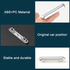 Air Outlet Adjustment Electroplating Strip for Land Rover Range Rover Evoque 2012-2019, Left Driving