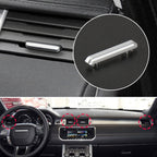 Air Outlet Adjustment Electroplating Strip for Land Rover Range Rover Evoque 2012-2019, Left Driving