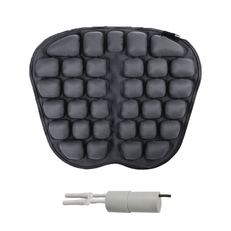 IN-SC003 Car Office Inflatable Airbag Seat Cushion, Style: Electric Water Inflatable Dual-Use, Electric Water Inflatable Dual-Use Electric Water Inflatable Dual-Use Black