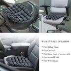 IN-SC003 Car Office Inflatable Airbag Seat Cushion, Style: Electric Water Inflatable Dual-Use, Electric Water Inflatable Dual-Use