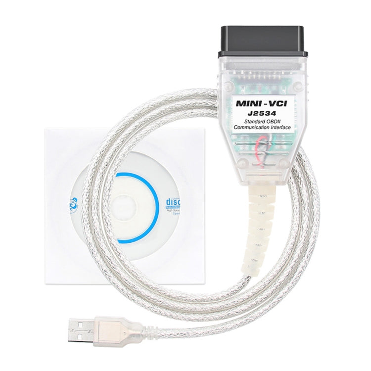 USB to OBD2 16 Pin MINI VCI FT232RL Single Diagnostic Cable for Toyota TIS Techstream, FT232RL – Durable Build, Easy to Use FT232RL