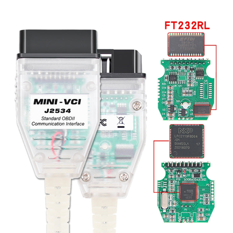 USB to OBD2 16 Pin MINI VCI FT232RL Single Diagnostic Cable for Toyota TIS Techstream, FT232RL – Durable Build, Easy to Use