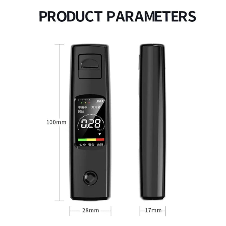 CSY-100 Portable Air Blowing High Precision Digital Alcohol Tester – Durable Build, Easy to Use