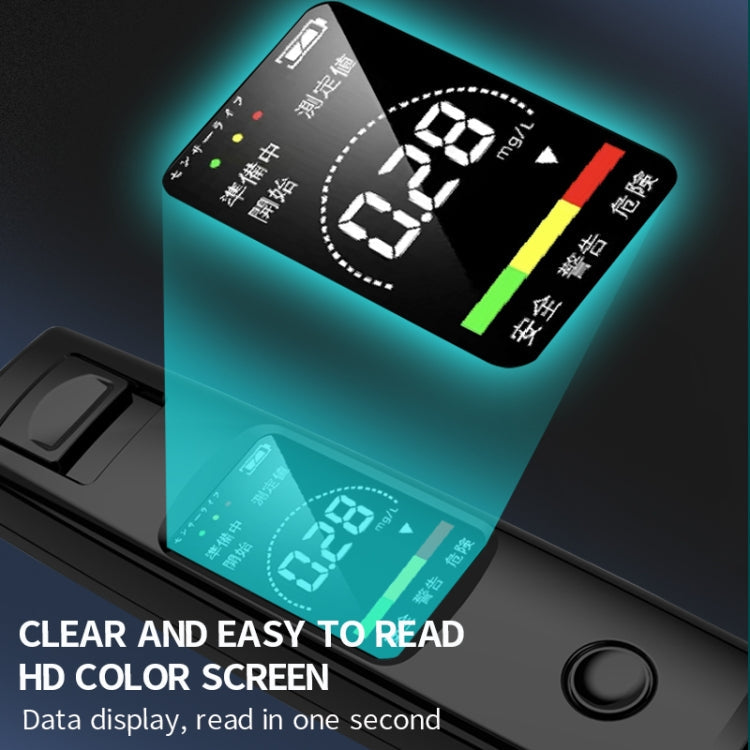 CSY-100 Portable Air Blowing High Precision Digital Alcohol Tester – Durable Build, Easy to Use