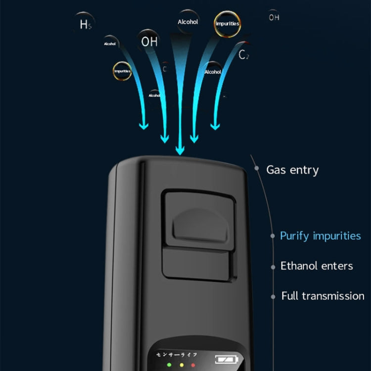 CSY-100 Portable Air Blowing High Precision Digital Alcohol Tester – Durable Build, Easy to Use