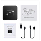 Car Intelligent AI Box Original Car Wired to Wireless Android Auto, Android Auto