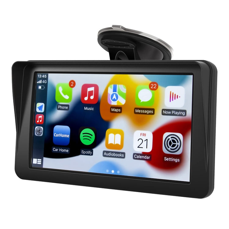 P701S 7 inch Portable Touch Display Wireless Car Navigator Smart CarPlay Bluetooth Reversing Image, P701S P701S