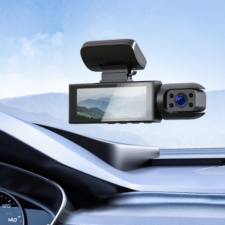 3.16 inch 1080P HD Night Vision Front and Inside Dual Lenses Driving Recorder, Front and Inside Dual Lenses – Durable Build, Easy to Use Front and Inside Dual Lenses