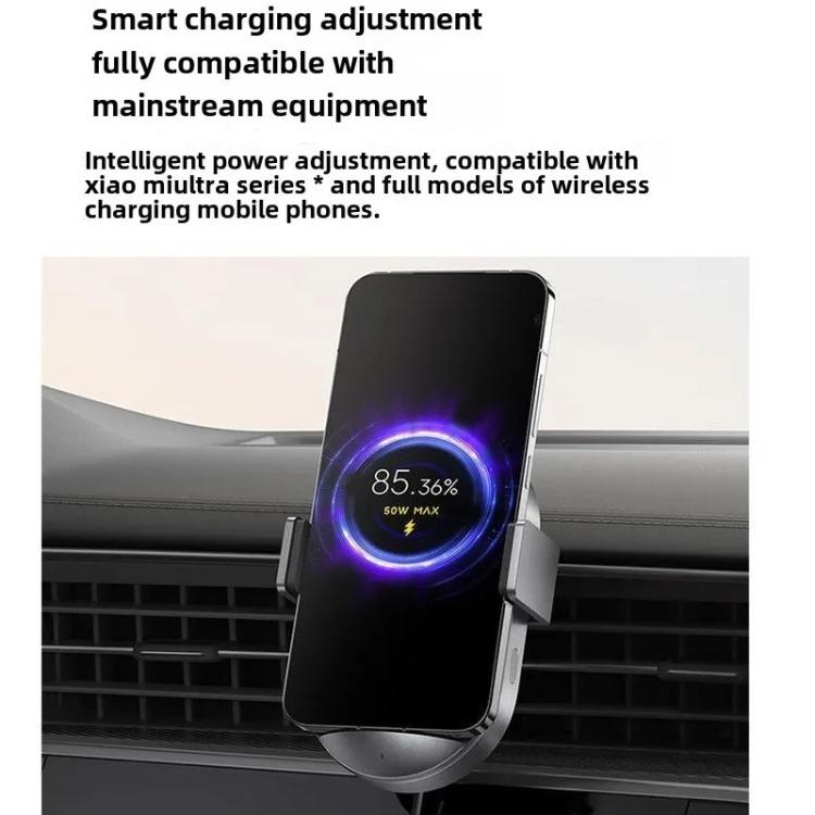 Xiaomi 50W Wireless Car Charger Holder