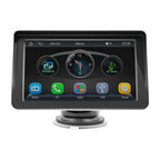 B5300 7 inch Wireless CarPlay Car Bluetooth MP5 Player, Support Mobile Phone Interconnection with Remote Control, B5300 with Remote Control