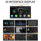 B5300 7 inch Wireless CarPlay Car Bluetooth MP5 Player, Support Mobile Phone Interconnection with Remote Control, B5300 with Remote Control
