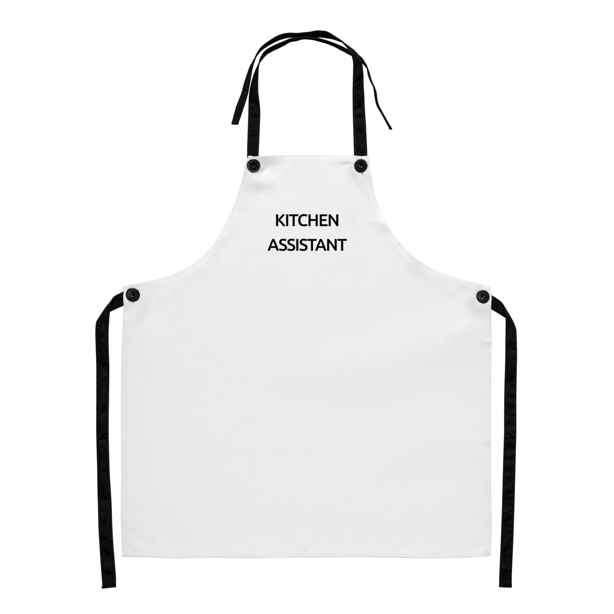 Kitchen Assistant White Apron