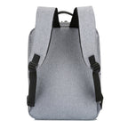 POFOKO Large-capacity Waterproof Oxford Cloth Business Casual Backpack with External USB Charging Design for 15.6 inch Laptops – Waterproof