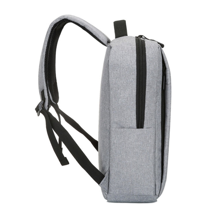 POFOKO Large-capacity Waterproof Oxford Cloth Business Casual Backpack with External USB Charging Design for 15.6 inch Laptops – Waterproof