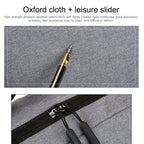 POFOKO Large-capacity Waterproof Oxford Cloth Business Casual Backpack with External USB Charging Design for 15.6 inch Laptops – Waterproof