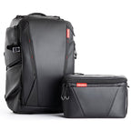 PGYTECH P-CB-020 2 in 1 Waterproof Shockproof Outdoor Dual Shoulders Backpack + Single Shoulder Bag, P-CB-020 – Shockproof, Waterproof, Wear-resistant P-CB-020