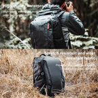 PGYTECH P-CB-020 2 in 1 Waterproof Shockproof Outdoor Dual Shoulders Backpack + Single Shoulder Bag, P-CB-020 – Shockproof, Waterproof, Wear-resistant