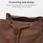 AUGUR 1039 Men Retro Canvas Backpack Shoulders Laptop Bag, 1039