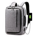 cxs-620 Multifunctional Oxford Laptop Bag Backpack – Wear-resistant Light Grey