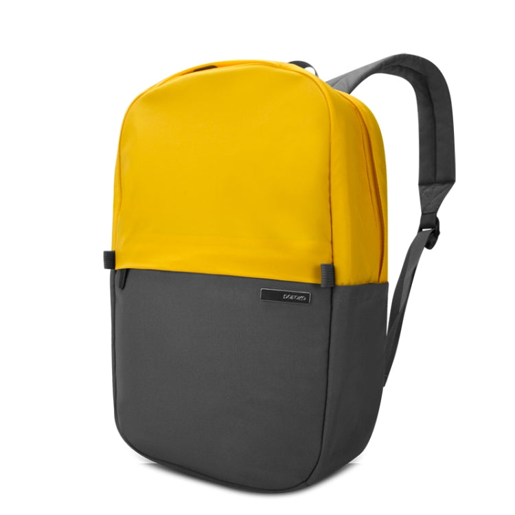POFOKO XY Series 13.3 inch Fashion Color Matching Multi-functional Backpack Computer Bag, Size: S – Durable Build, Easy to Use Yellow