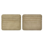 XIAO YUAN XIANG Cowhide Leather Pocket 6 Card Sleeve Wallet Coin Purse Card Holder, Size: 10.7cm x8.7cm, Random Color Delivery, 6 Card Sleeve