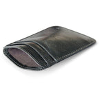 XIAO YUAN XIANG Cowhide Leather 5 Card Pocket Sleeve Wallet Coin Purse Credit Card Holder, Size: 10.6cm x 7.2cm, Random Color Delivery, 5 Card Pocket Sleeve