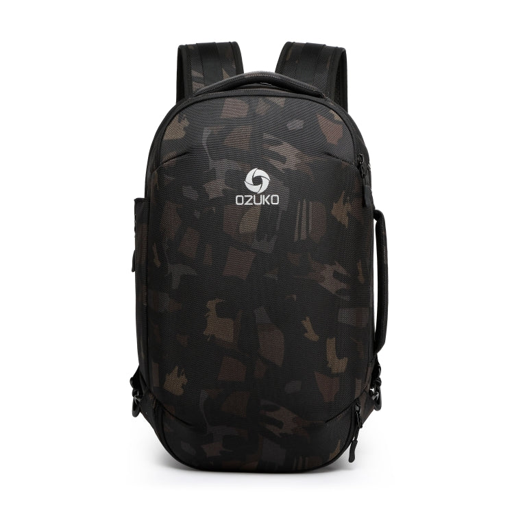 Ozuko 9216 Large Capacity Male Waterproof Business Outdoor Travel Shoulder Backpack Size: Large, 20 Inch Camouflage