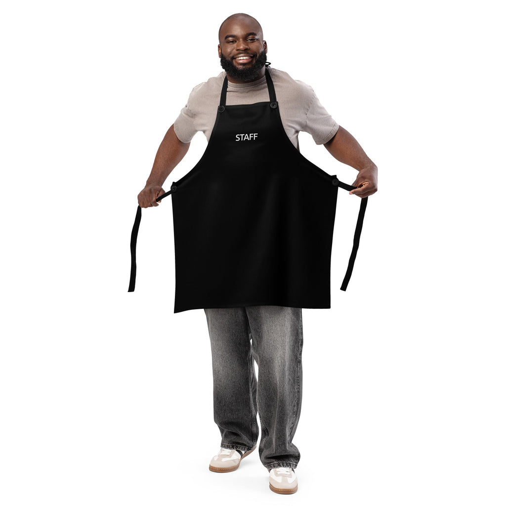 Staff Black Apron