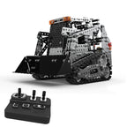 MoFun SW(RC)-008 2.4G Wireless Remote Control 10-channel Caterpillar Forklift Children DIY Stainless Steel Assembled Toy, SW(RC)-008