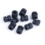 5 Packs / 100pcs iFlight M3 Damping Rubber Column Shock-absorbing Ball Shock Damping Ball for REVO Bee32 F4/F3 Flight Control Fly Tower FPV RC, M3 M3 Black