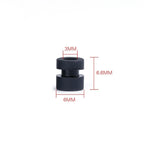 5 Packs / 100pcs iFlight M3 Damping Rubber Column Shock-absorbing Ball Shock Damping Ball for REVO Bee32 F4/F3 Flight Control Fly Tower FPV RC, M3