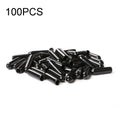 100 PCS iFlight M3x15mm Transmitter Antenna Protection Cap PVC Rubber Sheath for FPV RC Models Multicopter Spare Part Accessories Black