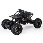 HD6026 1:16 Large Alloy Climbing Car Mountain Cross-country Four-wheel Drive Remote Control Car Toy, Size: 28cm, HD6026 1:16(Black), HD6026 1:16(Blue), HD6026 1:16(Red), HD6026 1:16(Silver) – Magnetic, TPU