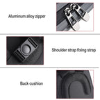 Waterproof Backpack Shoulders Turtle Hard Case Storage Box Outdoor Travel Bag for DJI FPV, For DJI FPV (Metallic Grey)